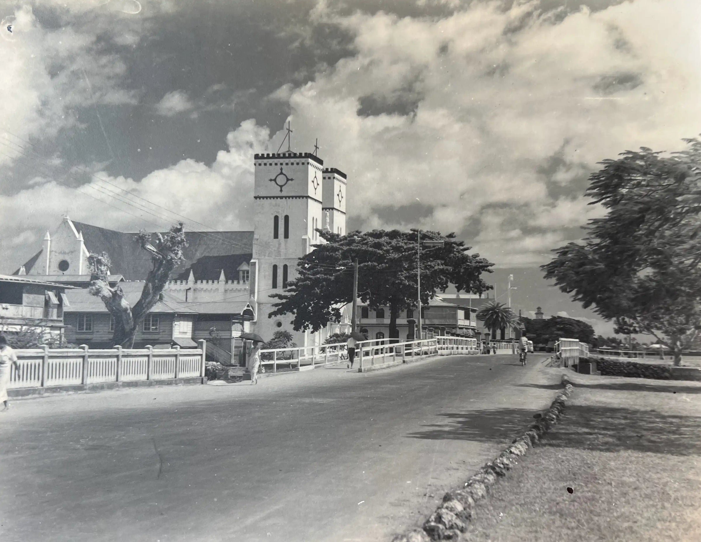Apia, Samoa — the Pacific island home of Koko Samoa cacao, the primary ingredient in Aunty Tommy's drinking chocolate, West Auckland NZ.