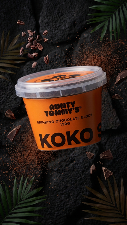 Orange container of Aunty Tommy&